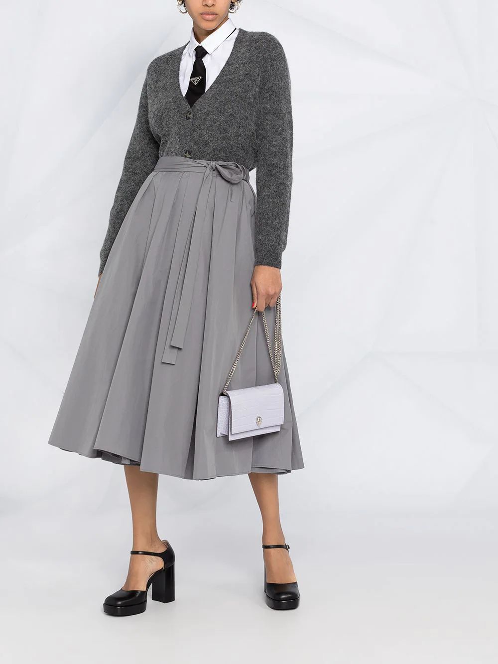 Prada Pleated Skirt