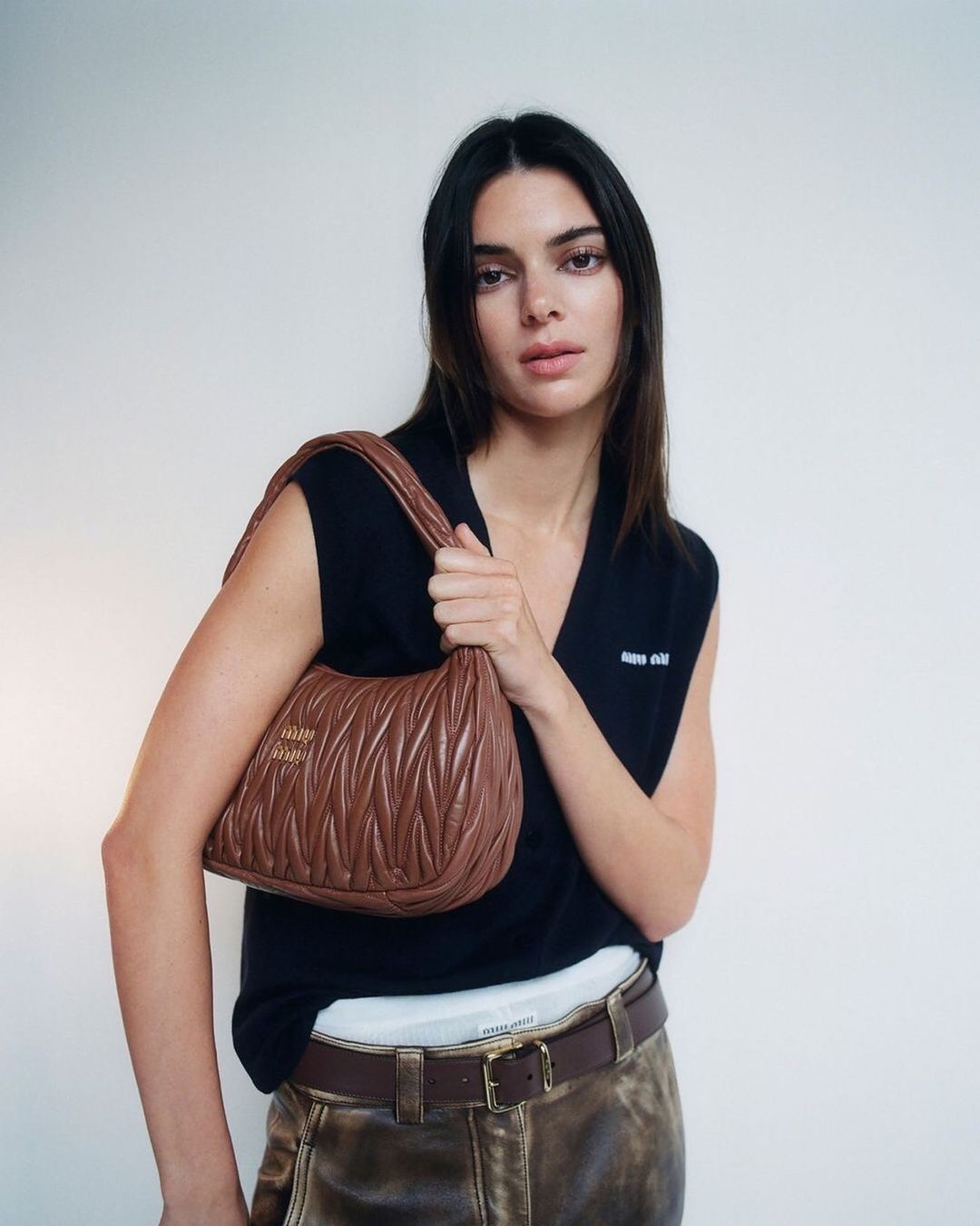 Miu Miu Blue Tank Top